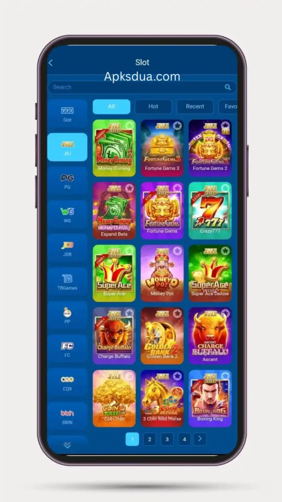 Home page of all games