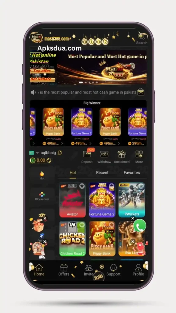 Home page of all hot games