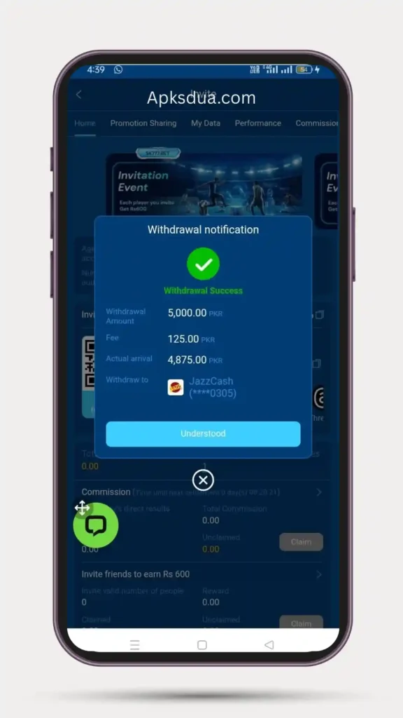 How to Withdraw on SK777 Bet Game