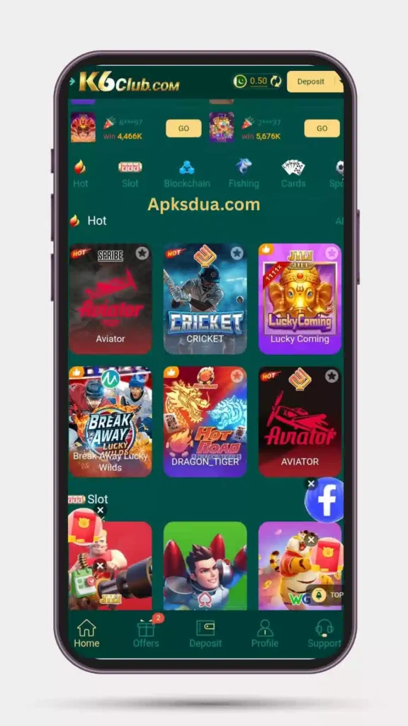 Home game of all hot games