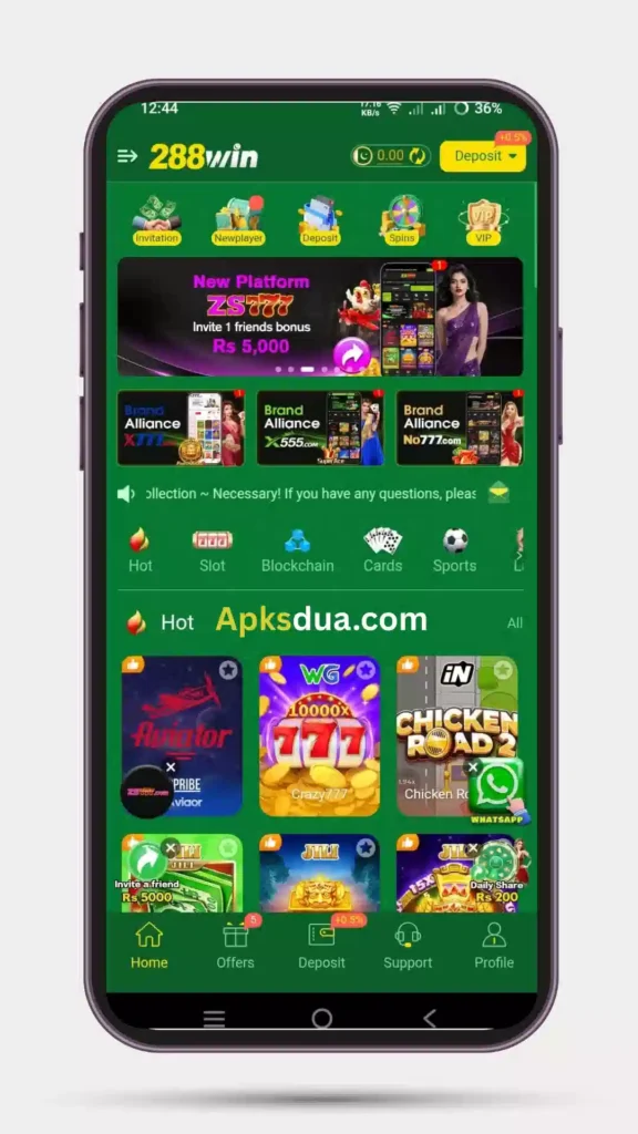 Home page all hot games