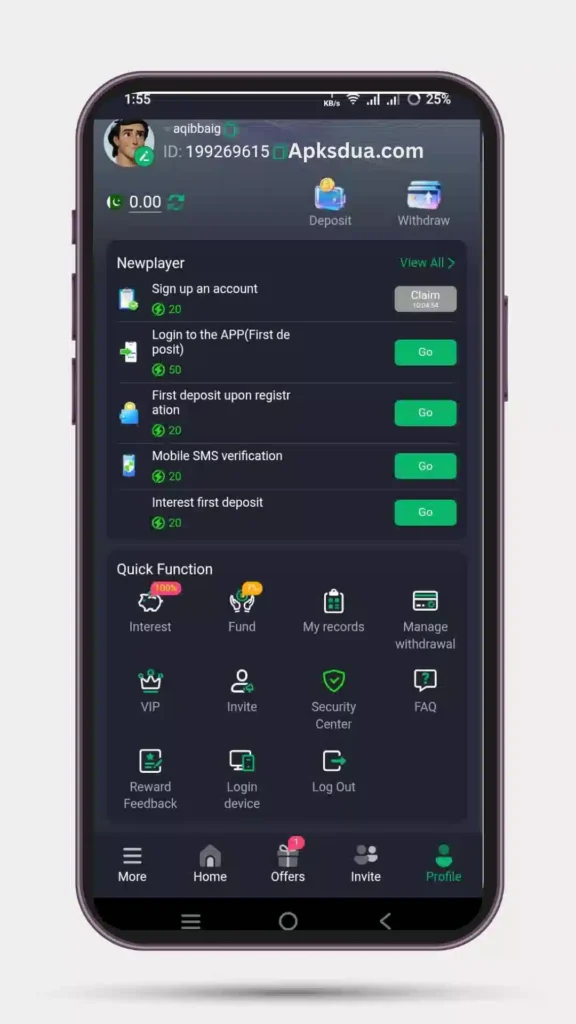 How to Deposit Cash in Your HQ77 WIN Game App Wallet