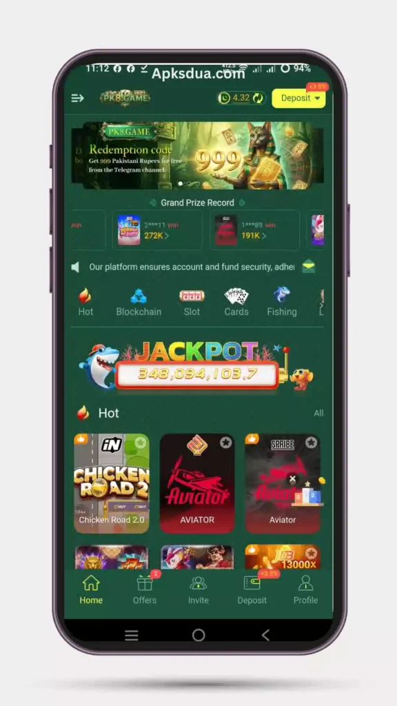 Home page of all hot games enjoy earning