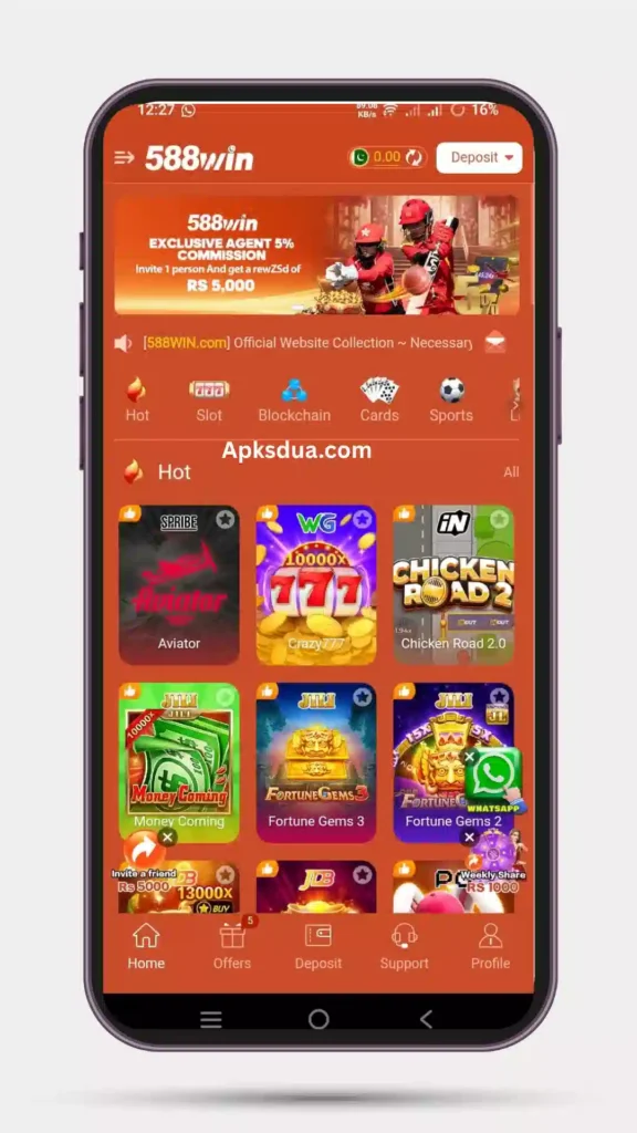 Home page all hot games 