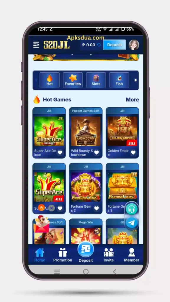 Home game of all games avaible