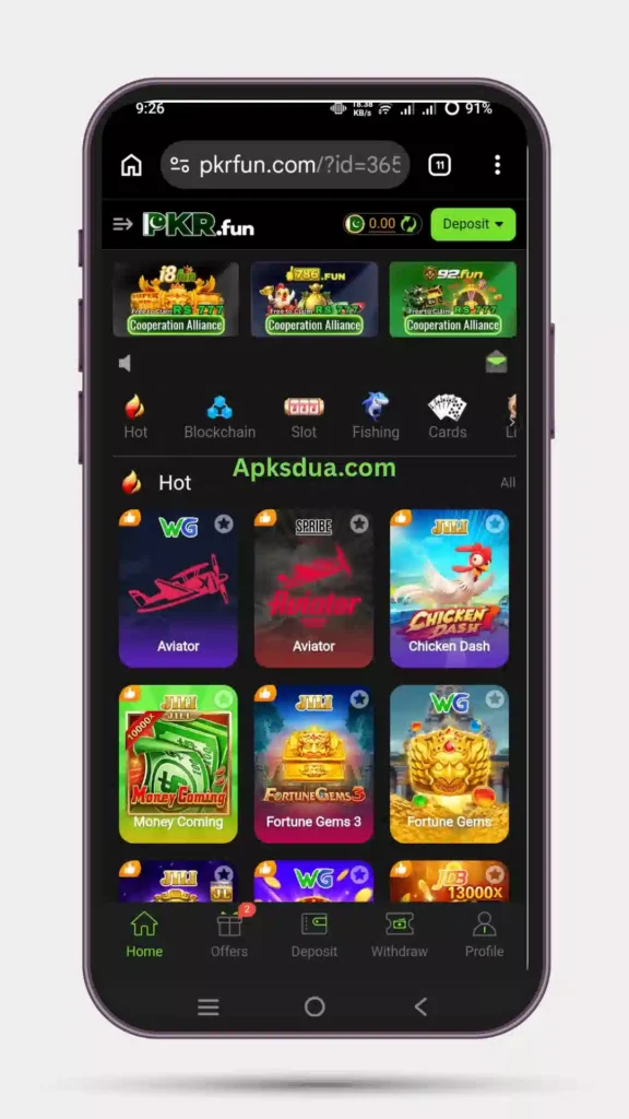 Home page of all hot games PKRFun Game