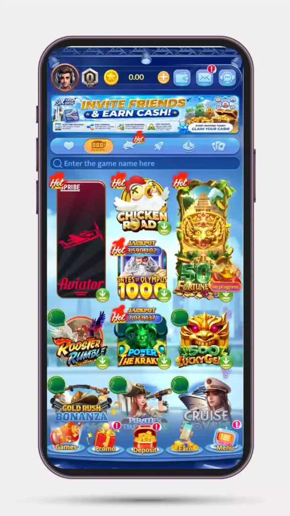 All games on OX APK