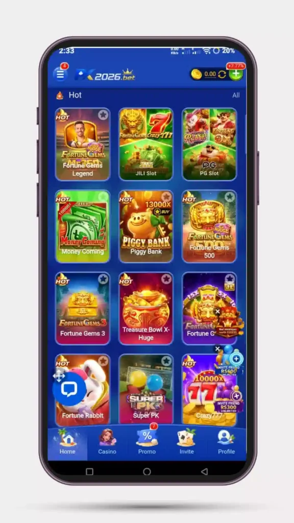 Home page of all games and play 
