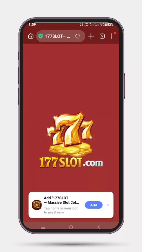 Open the 177Slot Game APK
